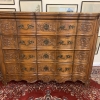 Large French Antique Serpentine Shaped Carved Oak Chest Of Four Drawers Circa 1890 - Now Sold - Image 4