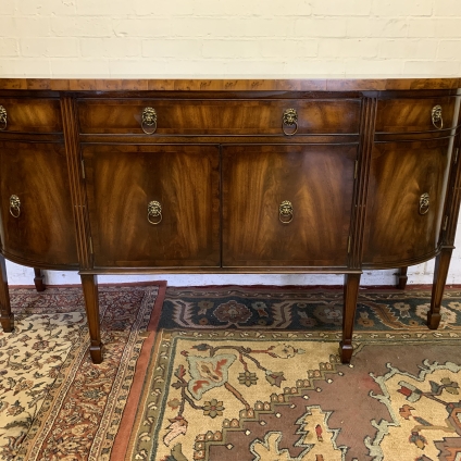 Outstanding Quality Shaped Mahogany Dresser/sideboard/credenza - Now Sold
