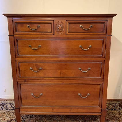 Fantastic Mahogany Chest Of Two Short Over Three Long Drawers - Now Sold