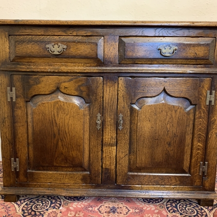 Outstanding Quality Solid Oak Two Door Dresser/sideboard - Now Sold