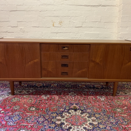 Stylish Mid Century Retro Danish Teak Sideboard/credenza By Morgen Kohl - Now Sold
