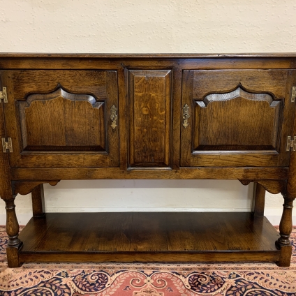 Outstanding Quality Solid Oak Two Door Cabinet/cupboard/dresser - Now Sold