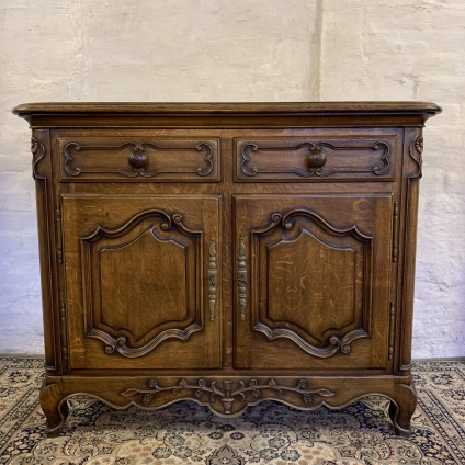 Outstanding Quality Antique French Carved Oak Dresser/cupboard/sideboard - Now Sold