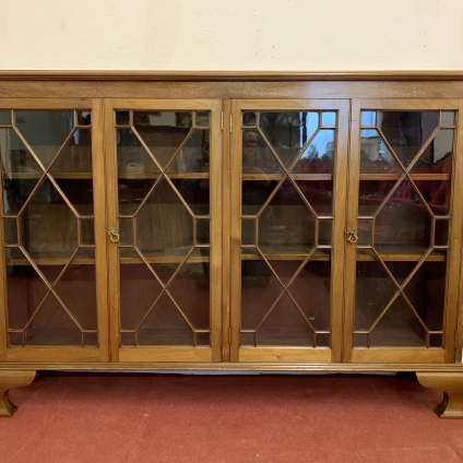 Fantastic Quality Edwardian Mahogany Four Door Astral Glazed Bookcase - Now Sold