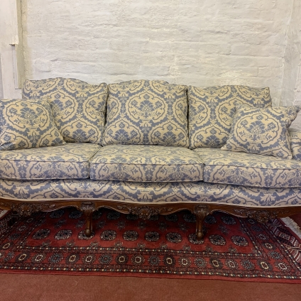 Fabulous Antique French Carved Walnut Sofa/settee - Now Sold