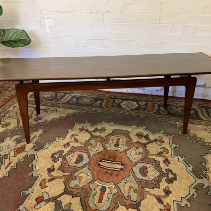 Fantastic Quality Danish Teak Mid Century Retro Large Coffee Table - Now Sold