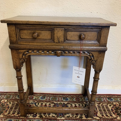 Fabulous Titchmarsh And Goodwin Solid Oak Hall Table/side Table - Now Sold