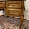 Elegant French Carved Oak Triple Mirror Dressing Table - Now Sold - Image 6