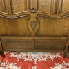 Outstanding Quality Antique French Carved Oak King-size Bed - Now Sold - Image 16
