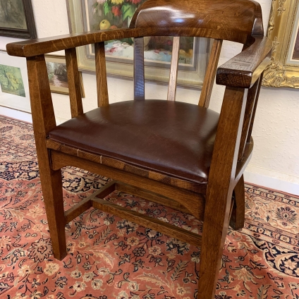 Outsanding Quality Oak Captains/desk Chairs - Now Sold