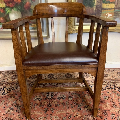 Outsanding Quality Oak Captains/desk Chair - Now Sold