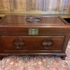 Fabulous Quality Carved Mahogany Storage Chest/blanket Box - Now Sold - Image 3