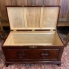 Fabulous Quality Carved Mahogany Storage Chest/blanket Box - Now Sold - Image 9