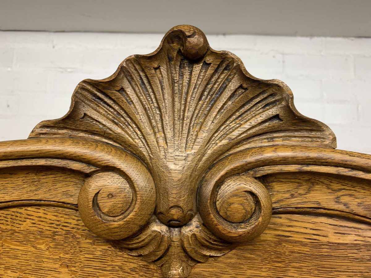 Outsanding Quality French Carved Oak Four-door Brakefront Armoire/wardrobe - Now Sold - Image 3