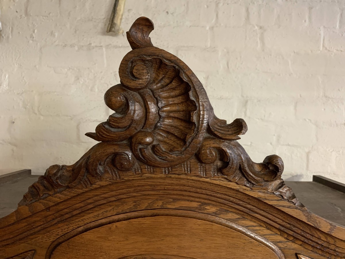 Fabulous Antique French Carved Oak Mirrored Armoire/lined Cupboard/wardrobe - Now Sold - Image 9