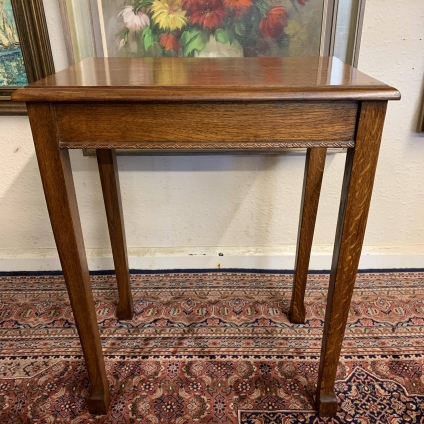Fabulous Quality Oak Heals Inspired Side Table/hall Table/lamp Table Circa 1920 - Now Sold
