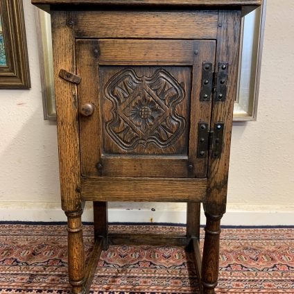 Fabulous Quality Carved Oak Cupboard Circa 1930 - Now Sold