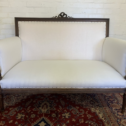 Stunning Antique French Carved Walnut Two Seater Sofa Circa 1890 - Now Sold