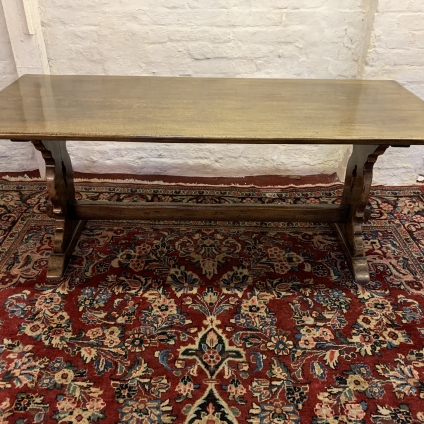 Outstanding Quality Oak Titchmarsh & Goodwin Refrectory Table - Now Sold