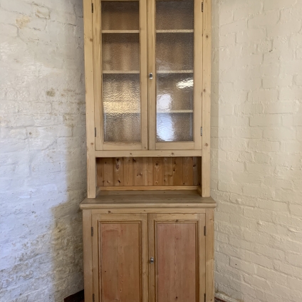 Fabulous Antique Tall Pine Housekeepers Cupboard/cabinet Circa 1900 - Now Sold