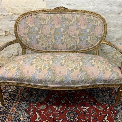 Fabulous French Carved Gilt Salon Sofa/settee - Now Sold
