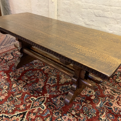 Outstanding Quality Solid Oak Nigel Rupert Griffiths Monastic Refectory Table - Now Sold