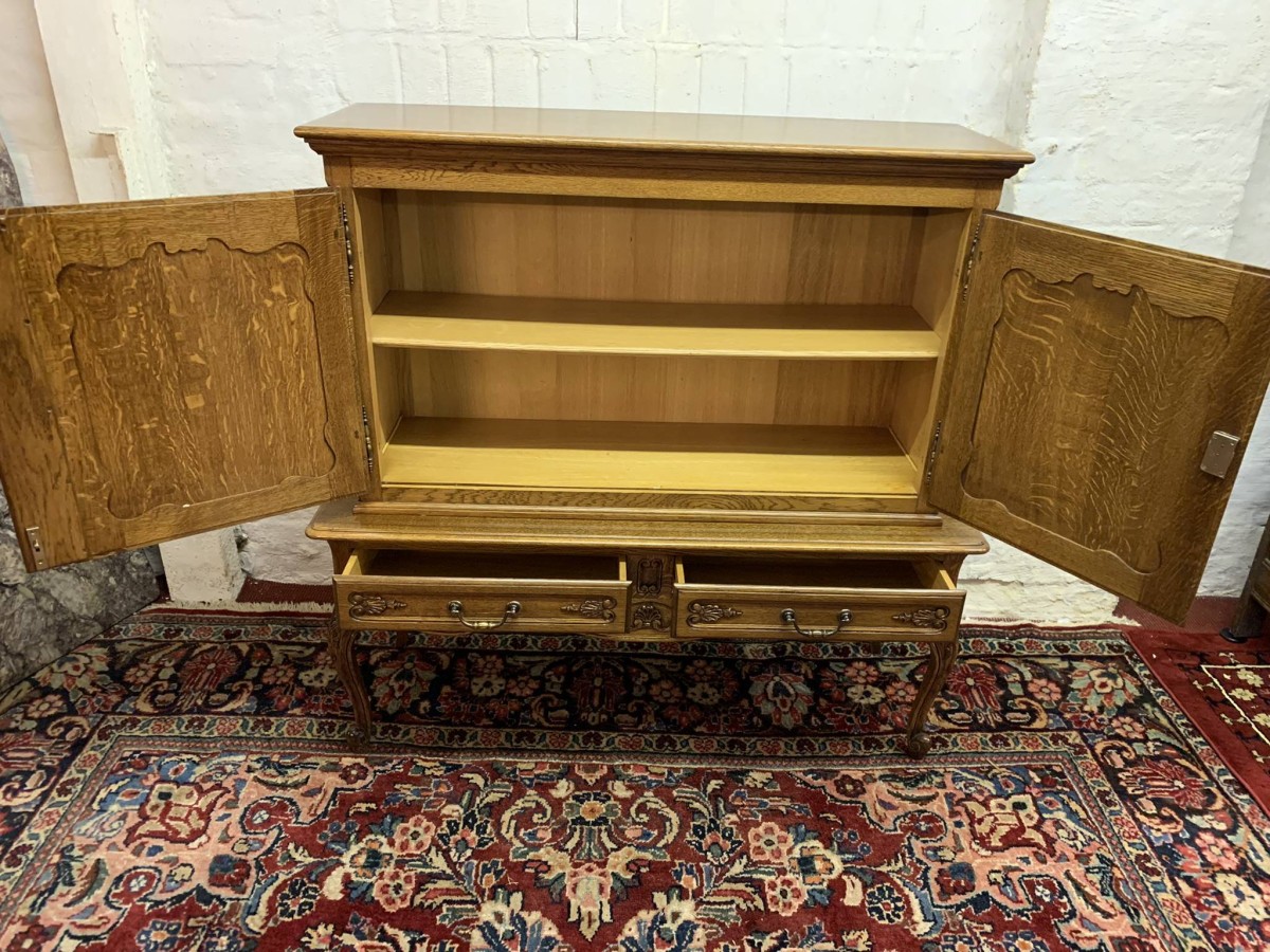 Fabulous French Carved Oak Cupboard/cabinet Circa 1910 - Now Sold - Image 10