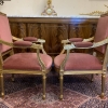 Fabulous Pair Of French Carved Gilt Armchairs Circa 1950 - Now Sold - Image 11