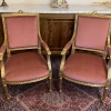 Fabulous Pair Of French Carved Gilt Armchairs Circa 1950 - Now Sold - Image 3
