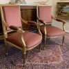 Fabulous Pair Of French Carved Gilt Armchairs Circa 1950 - Now Sold - Image 4