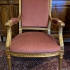 Fabulous Pair Of French Carved Gilt Armchairs Circa 1950 - Now Sold - Image 6
