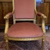 Fabulous Pair Of French Carved Gilt Armchairs Circa 1950 - Now Sold - Image 7