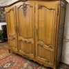 Outstanding Quality French Carved Oak Three Door Armoire/wardrobe - Now Sold - Image 5