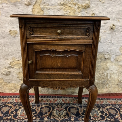 Fabulous Quality French Oak Bedside Cabinet/ Side Cabinet - Now Sold