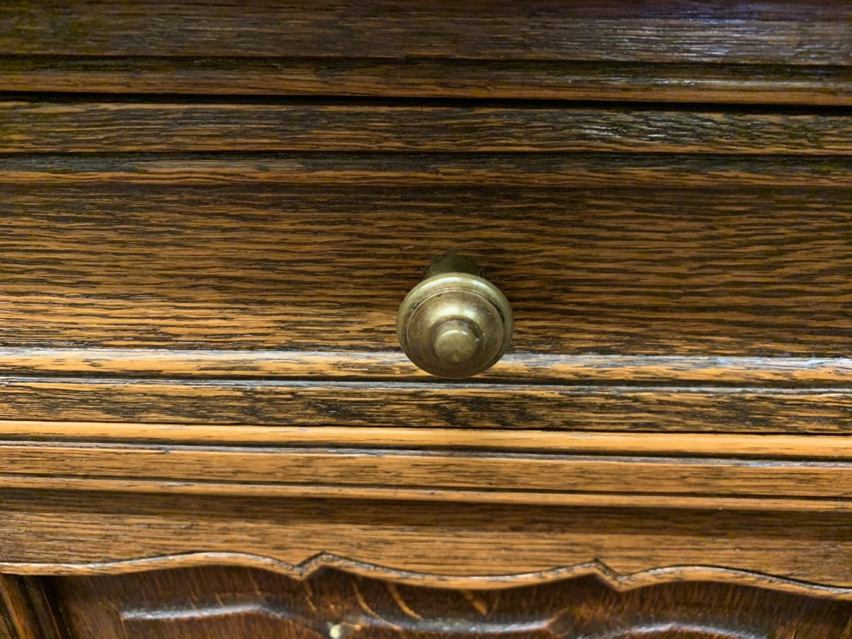 Fabulous Quality French Oak Bedside Cabinet/ Side Cabinet - Now Sold - Image 12