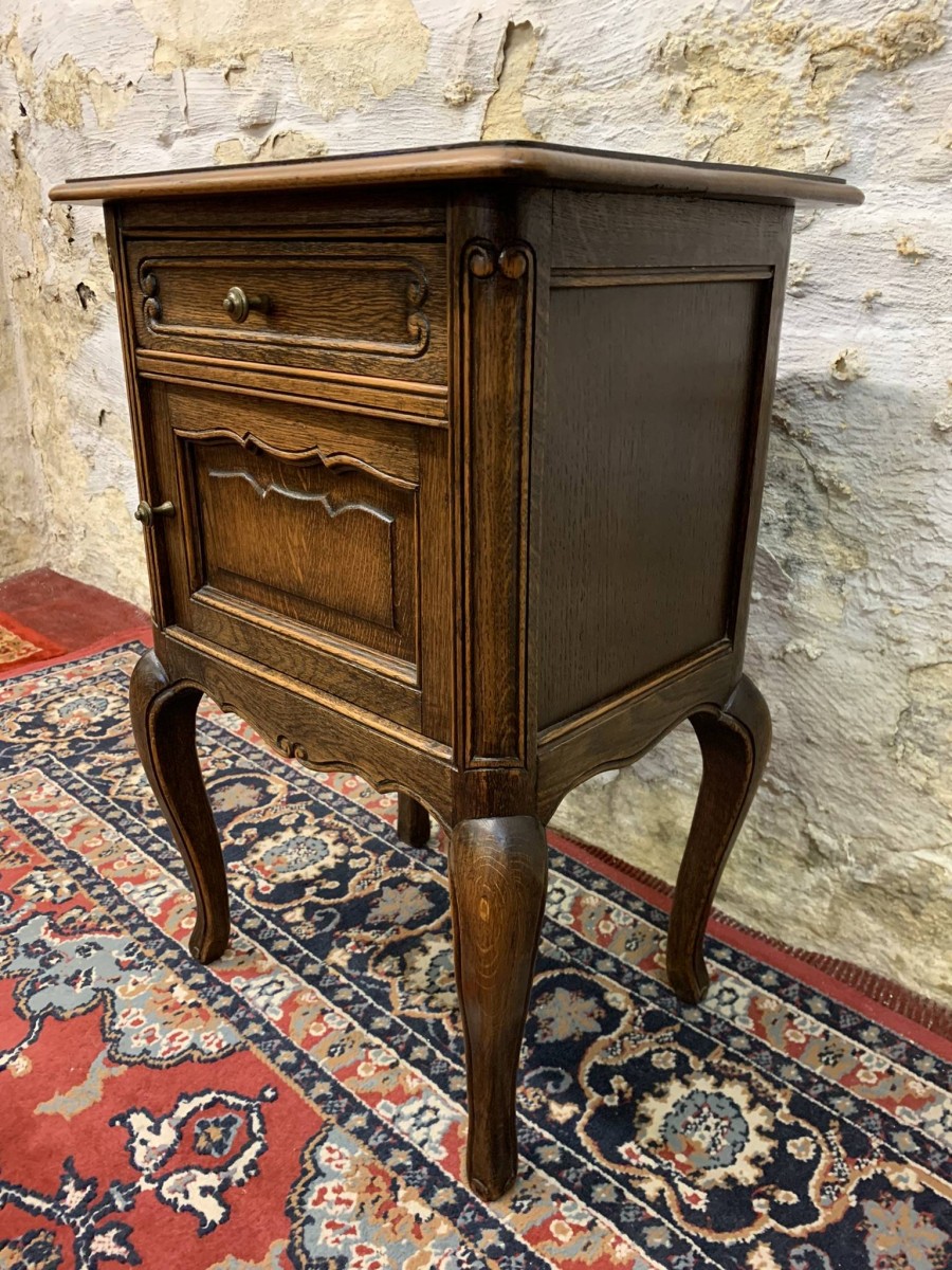 Fabulous Quality French Oak Bedside Cabinet/ Side Cabinet - Now Sold - Image 6