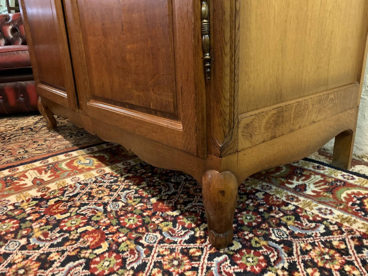 Fantastic French Carved Oak Two-door Armoire/wardrobe - Now Sold - Image 12