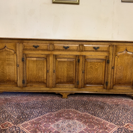 Outstanding Quality Large Oak Dresser Base/sideboard - Now Sold