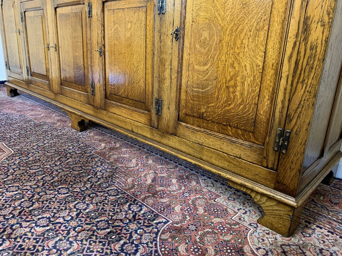 Outstanding Quality Large Oak Dresser Base/sideboard - Now Sold - Image 19