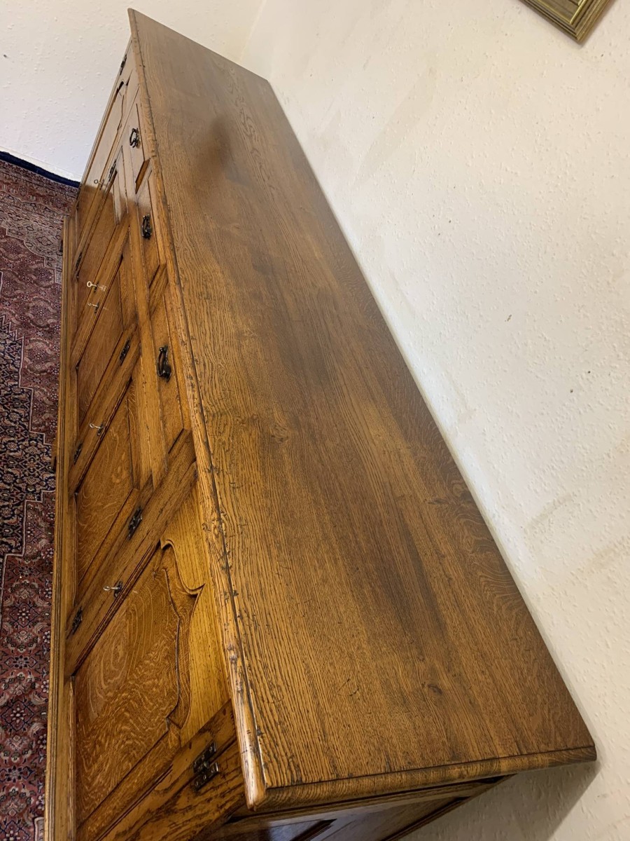 Outstanding Quality Large Oak Dresser Base/sideboard - Now Sold - Image 22