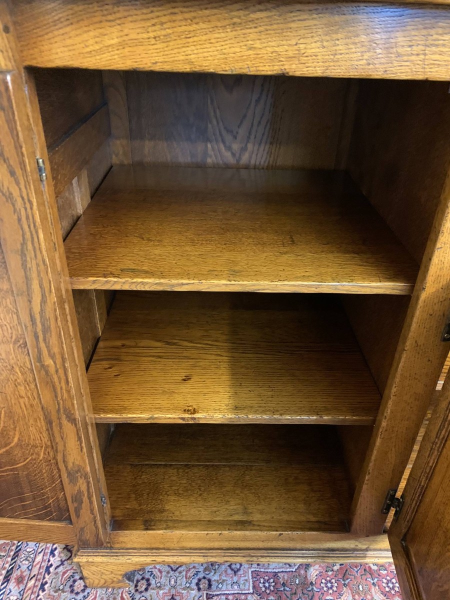 Outstanding Quality Large Oak Dresser Base/sideboard - Now Sold - Image 9