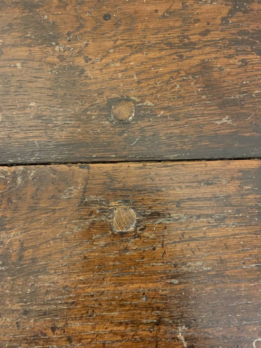 Fantastic Quality Panelled Oak Side Table Circa 1910 - Now Sold - Image 12