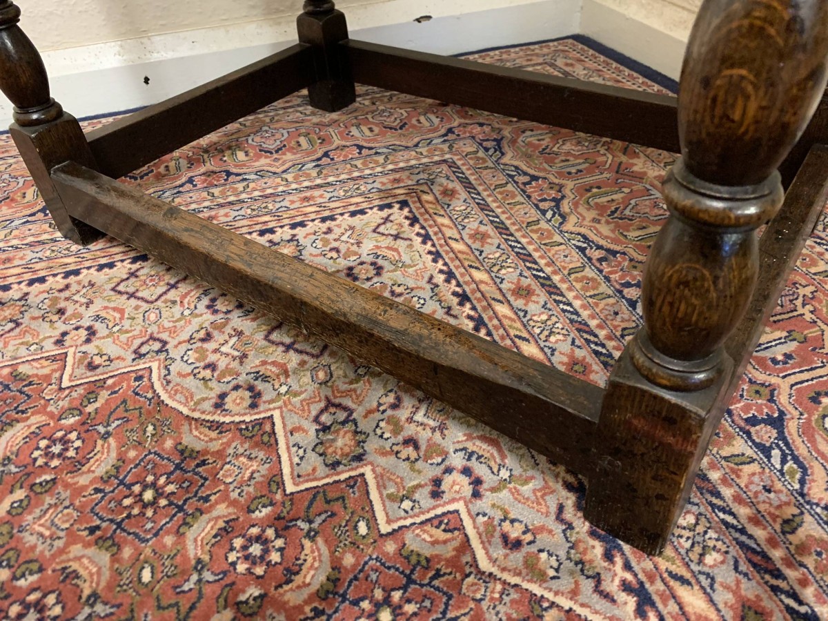 Fantastic Quality Panelled Oak Side Table Circa 1910 - Now Sold - Image 20