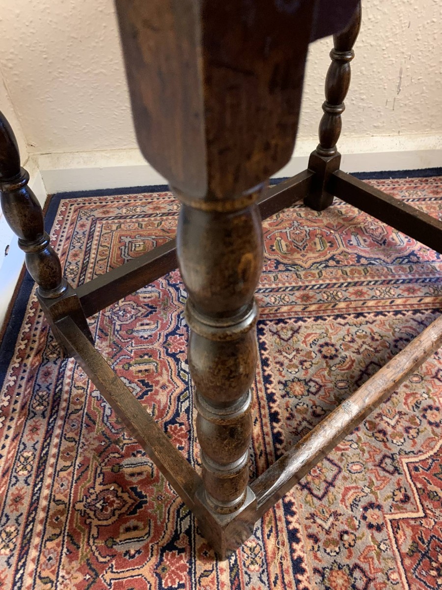 Fantastic Quality Panelled Oak Side Table Circa 1910 - Now Sold - Image 22