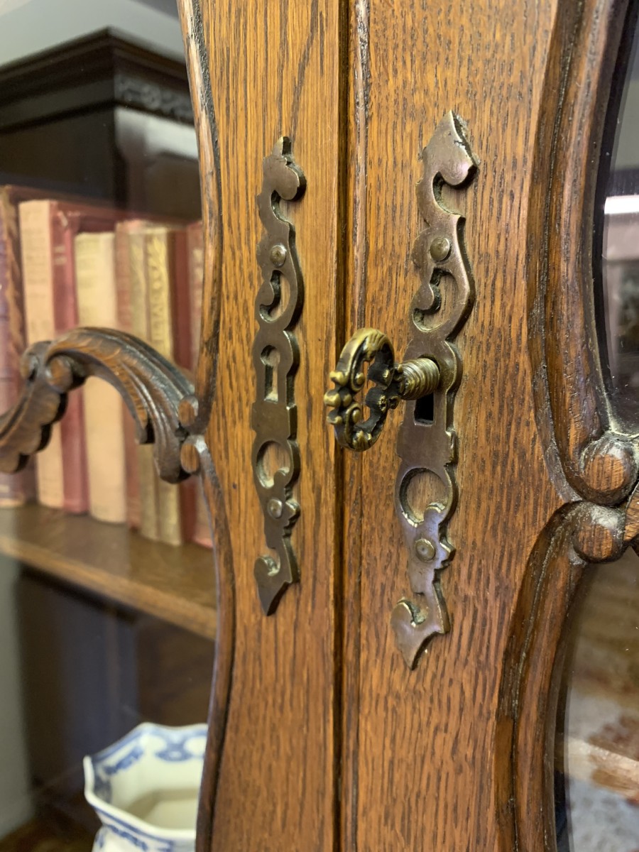 Fantastic Quality Antique French Carved Oak Secretaire/bookcase/desk Circa 1920 - Now Sold - Image 25