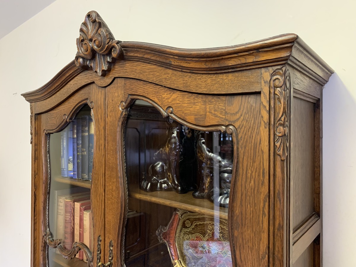 Fantastic Quality Antique French Carved Oak Secretaire/bookcase/desk Circa 1920 - Now Sold - Image 8