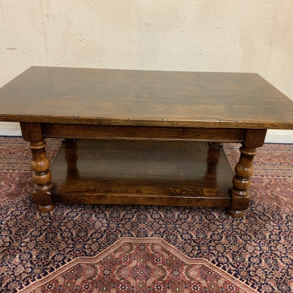Outstanding Quality Large Oak Coffee Table - Now Sold
