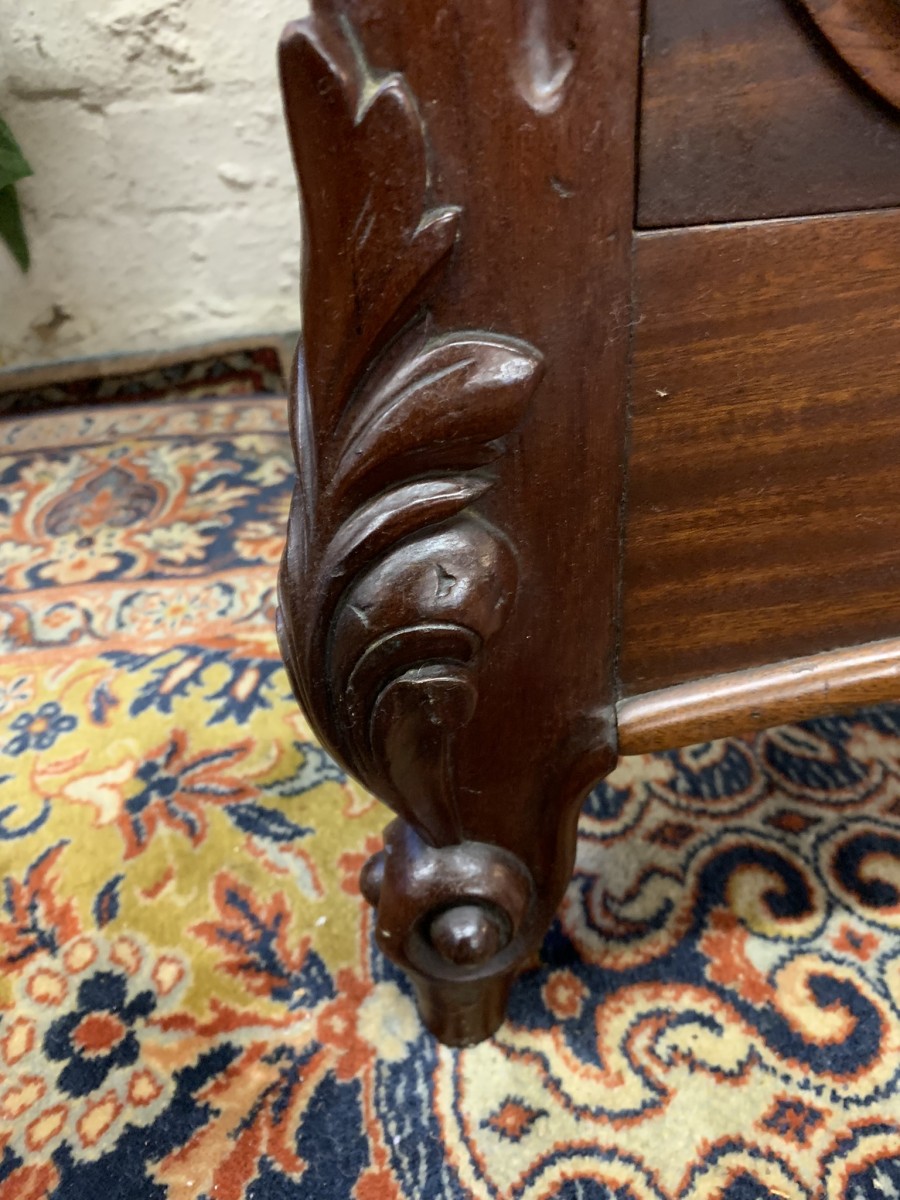 Antique French Carved Mahogany Double Mirrored Door Armoire/wardrobe Circa 1890 - Now Sold - Image 15