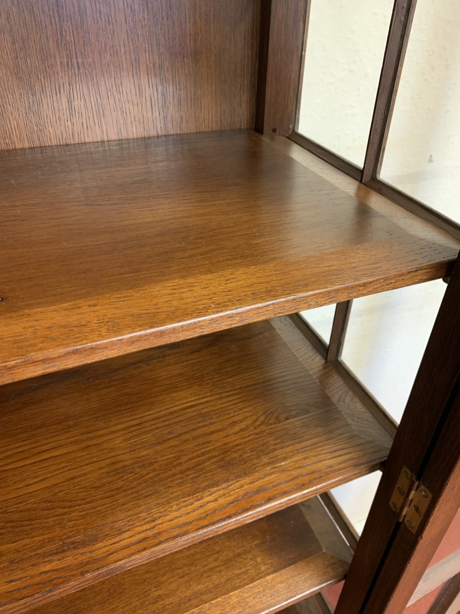 Outstanding Quality Oak Titchmarsh & Goodwin Bookcase/dispaly Cabinet (d) - Now Sold - Image 20