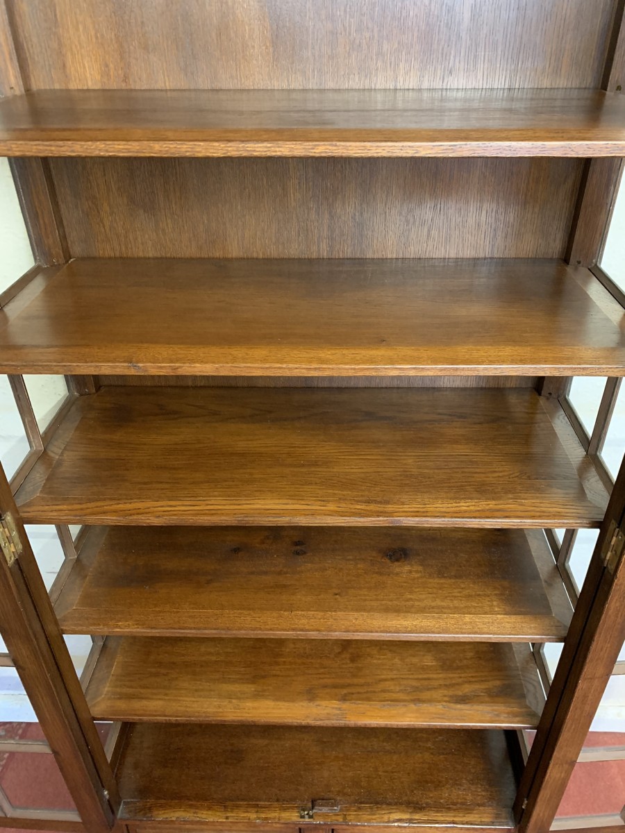 Outstanding Quality Oak Titchmarsh & Goodwin Bookcase/dispaly Cabinet (d) - Now Sold - Image 21